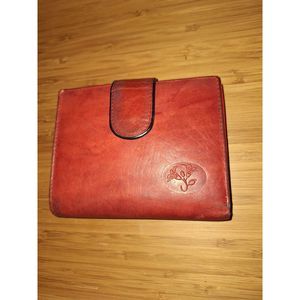Buxton Embossed  Leather Coin Purse Wallet